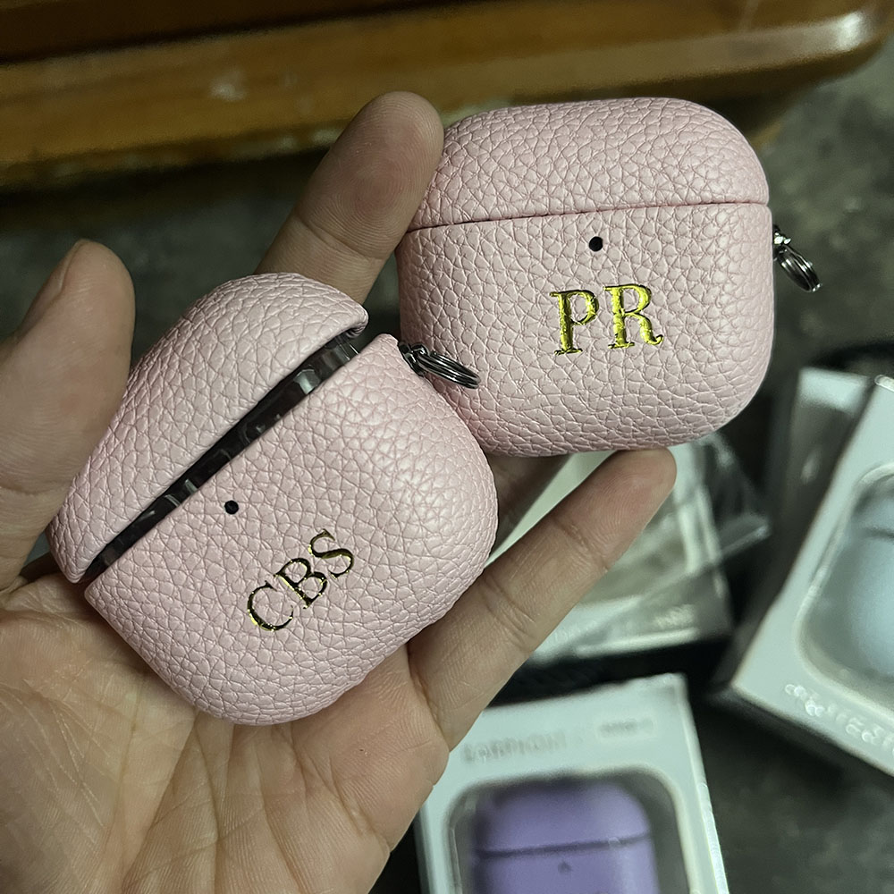 เคส DIY สำหรับ Airpods 1 2 3 4 - Monogram Keychain Leather บทวิจารณ์และราคา