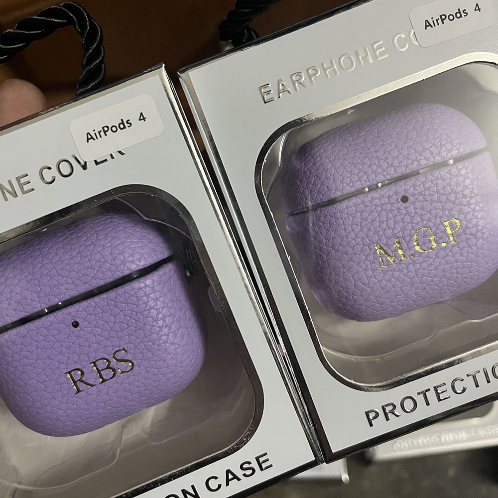 เคส DIY สำหรับ Airpods 1 2 3 4 - Monogram Keychain Leather บทวิจารณ์และราคา
