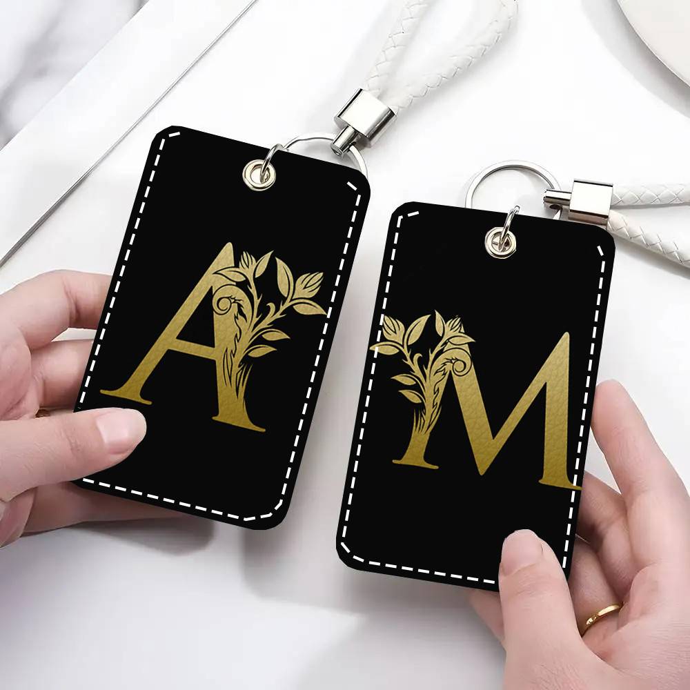 กระเป๋าใส่บัตรพร้อมตัวอักษรย่อ - Monogram Keychain Leather บทวิจารณ์และราคา