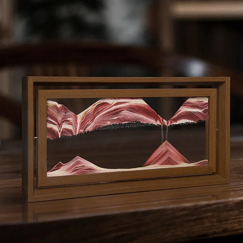 รูปภาพศิลปะทรายเคลื่อนไหว3D หม - Engraved Wood Frame บทวิจารณ์และราคา