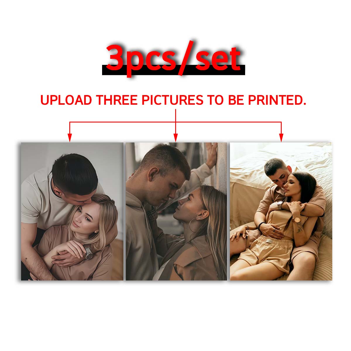 ภาพสามชิ้น - ภาพวาดสีน้ำมันแบบ - Engraved Wood Frame บทวิจารณ์และราคา