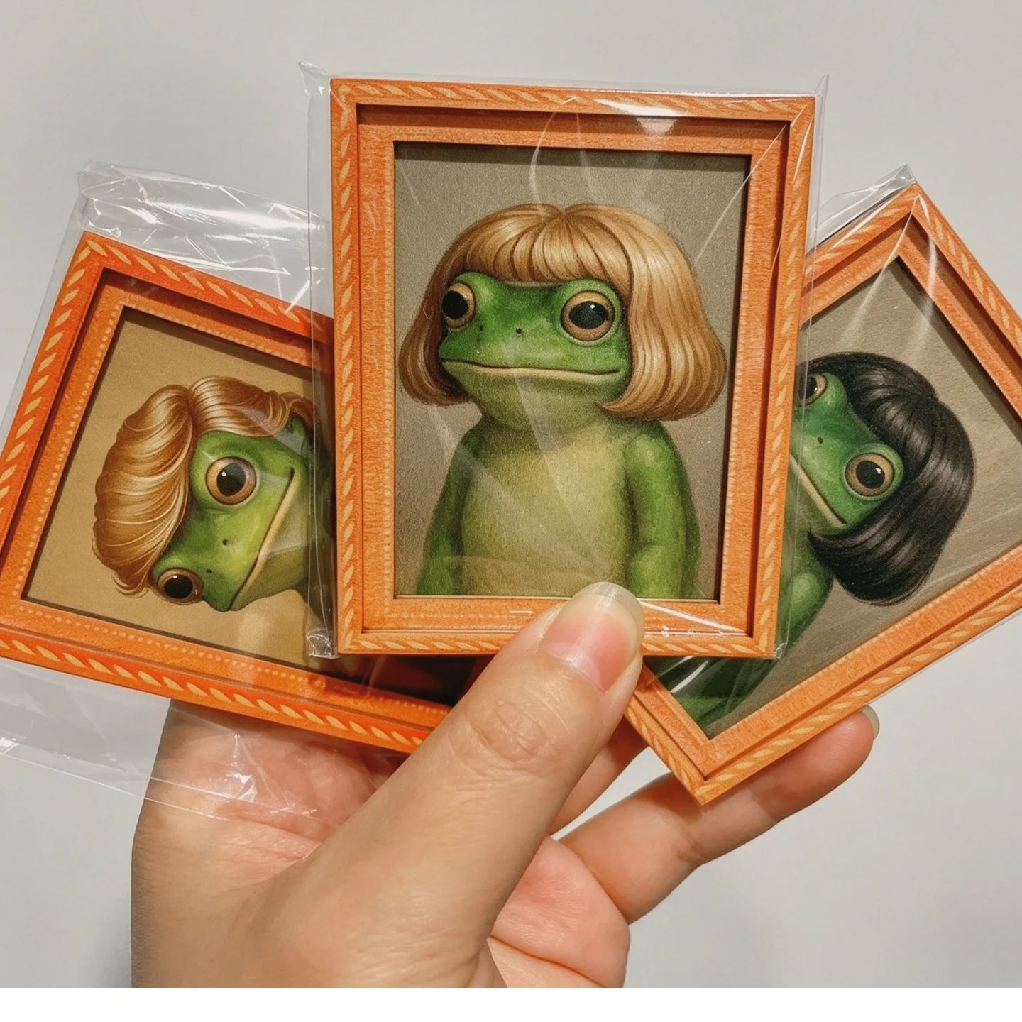 กรอบรูปไม้ขนาดเล็ก แม่เหล็กติด - Engraved Wood Frame บทวิจารณ์และราคา