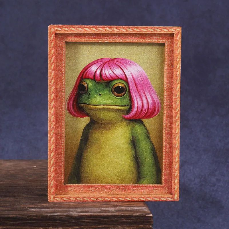 กรอบรูปไม้ขนาดเล็ก แม่เหล็กติด - Engraved Wood Frame บทวิจารณ์และราคา