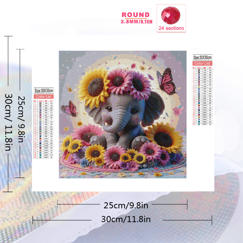 ชุดงานปักครอสติชภาพวาดเพชรรูปส - Photo Mosaic Print บทวิจารณ์และราคา